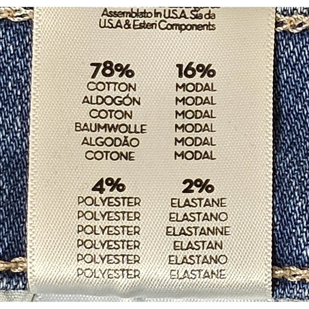 Mother The Insider Crop Step Fray Jeans Womens 27 Wash Work Hard Play Harder - Picture 5 of 5